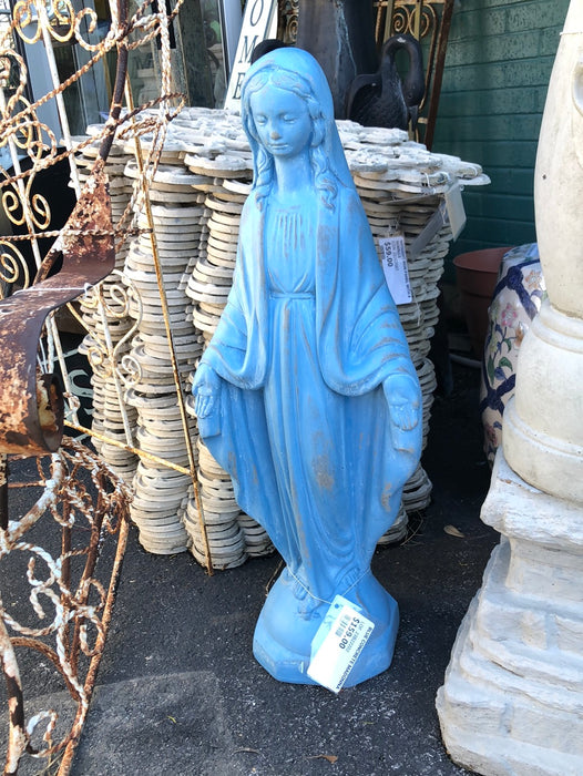 BLUE CONCRETE MADONNA