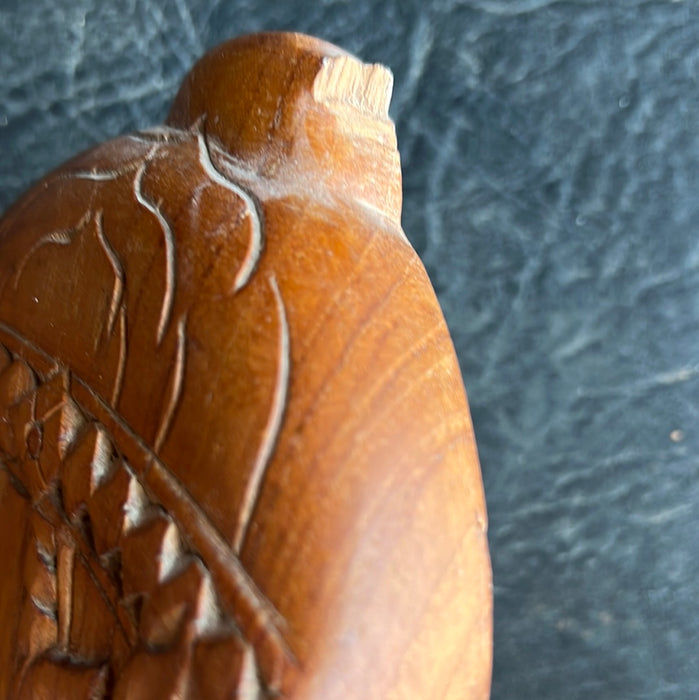 PAIR OF ASIAN HAND CARVED PROFILE PLAQUES WITH TONGUES OUT