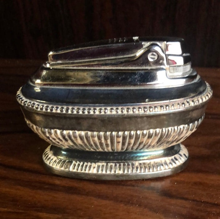 DECO SILVER PLATE LIGHTER