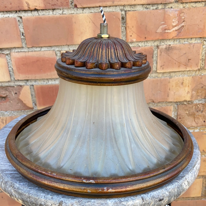 LARGE FROSTED LIGHT SHADE
