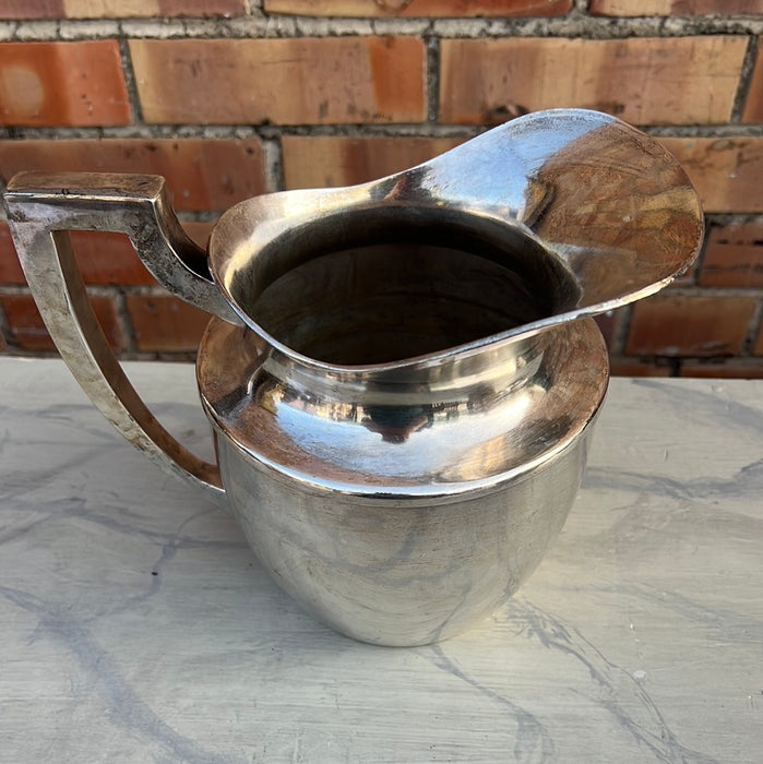 SILVER PLATE WATER PITCHER