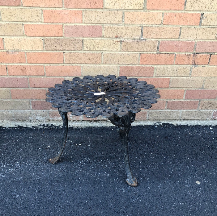 CAST IRON SIDE TABLE