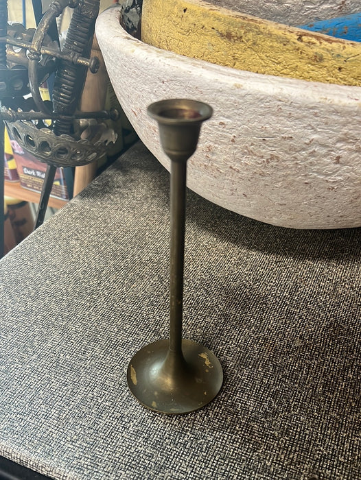 SMALL BRASS THIN CANDLESTICK
