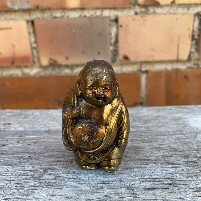 TINY BRASS JAPANESE BUDDHA