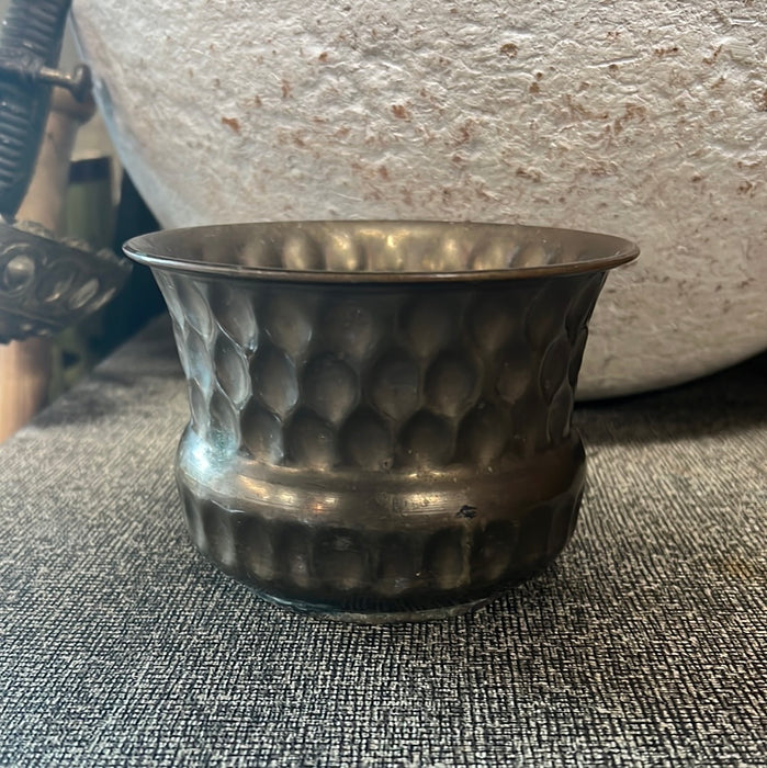 SMALL BRASS JARDINIERE