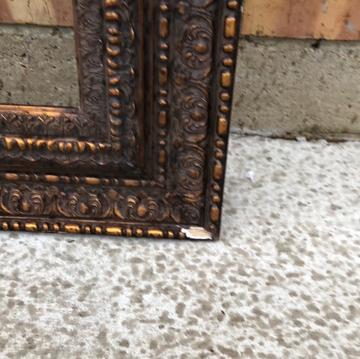 AS FOUND ORNATE BROWN FRAME