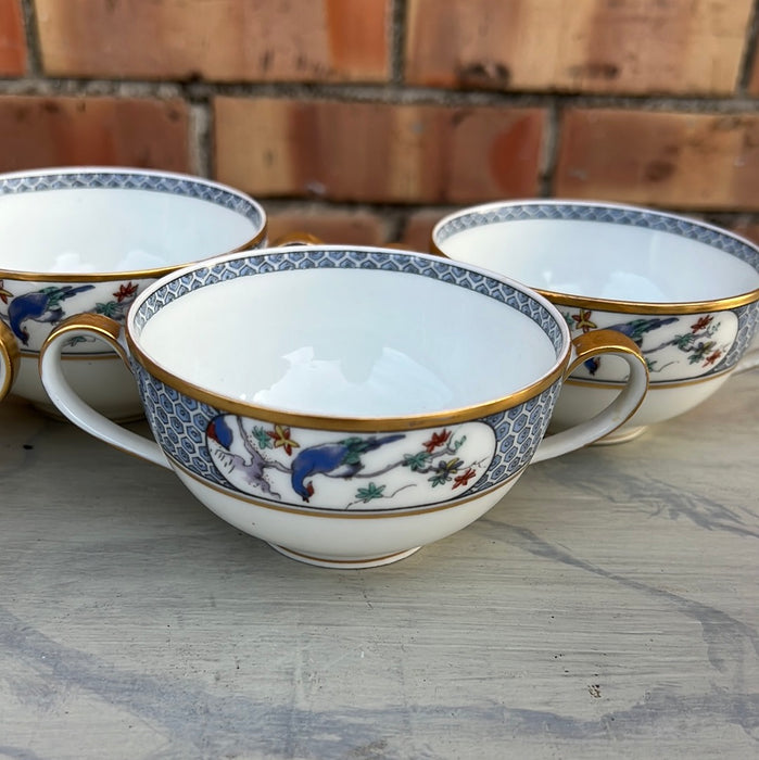 SET OF 4 HAVILAND BOULLION CUPS