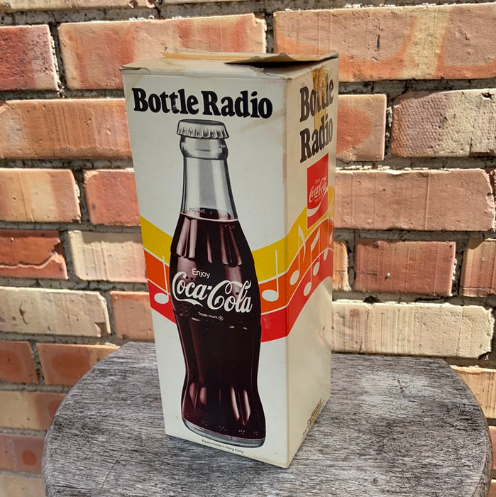 COKE BOTTLE RADIO IN BOX