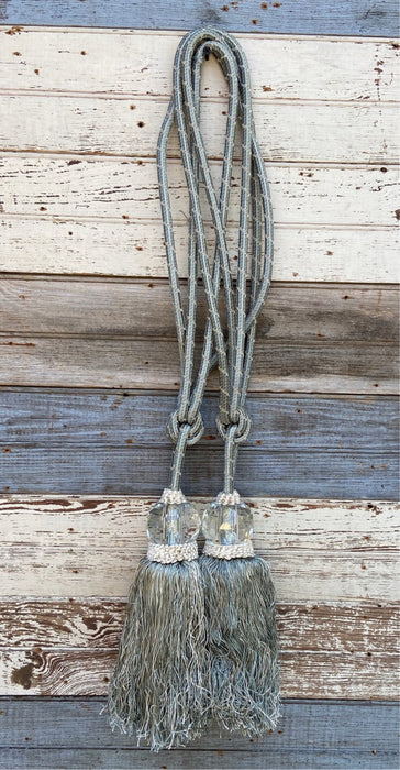 PAIR OF PRISM TASSELS - AS FOUND