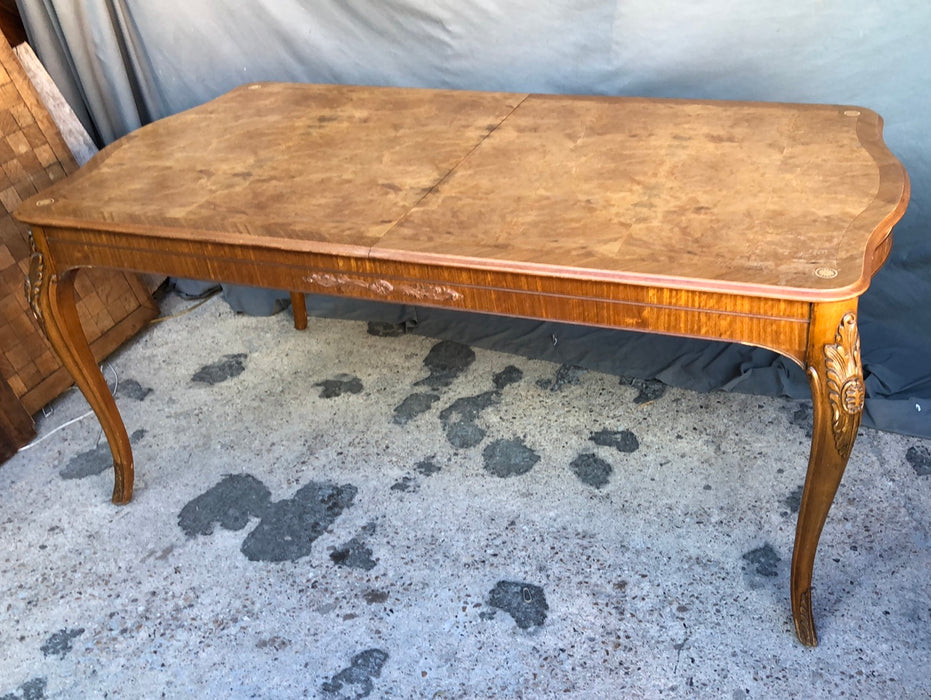 LOUIS XV HOOF FOOTED TABLE BY MOUNT AIRY FURNITURE COMPANY