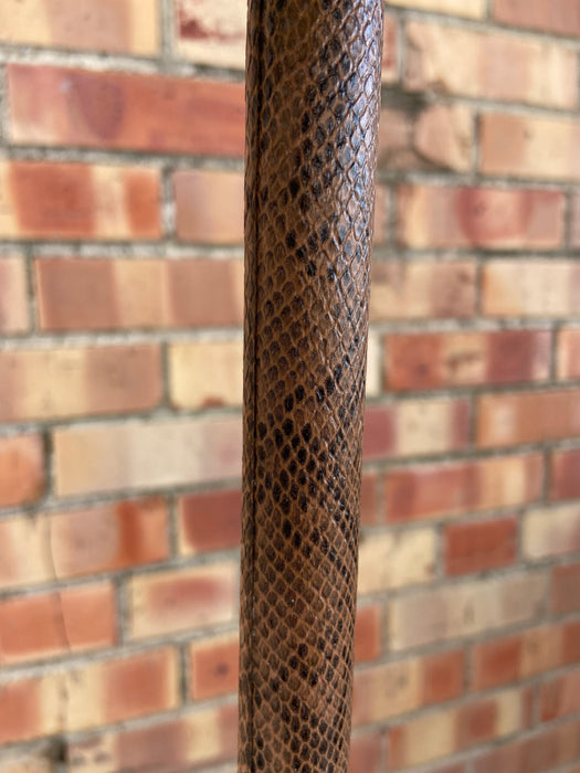 SNAKESKIN FLOOR LAMP WITH SHADE