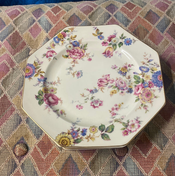 ROSENTHAL CHINTZ PATTERN LUNCHEON PLATE EACH