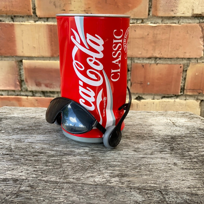 COCA COLA CAN MOTION TOY WITH HEADPHONES