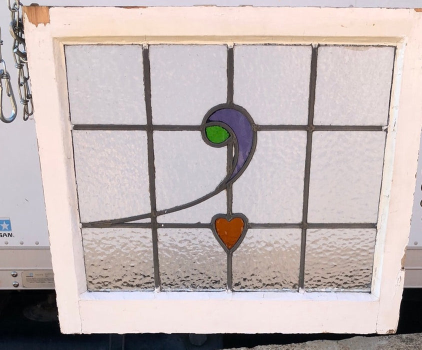 ASYMETRICAL STAINED GLASS WINDOW