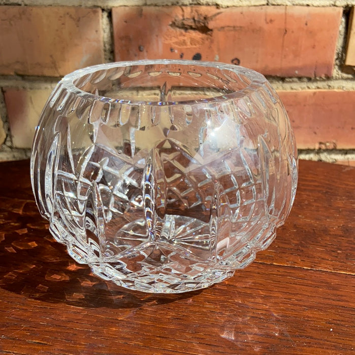 SMALL CRYSTAL ROSE BOWL