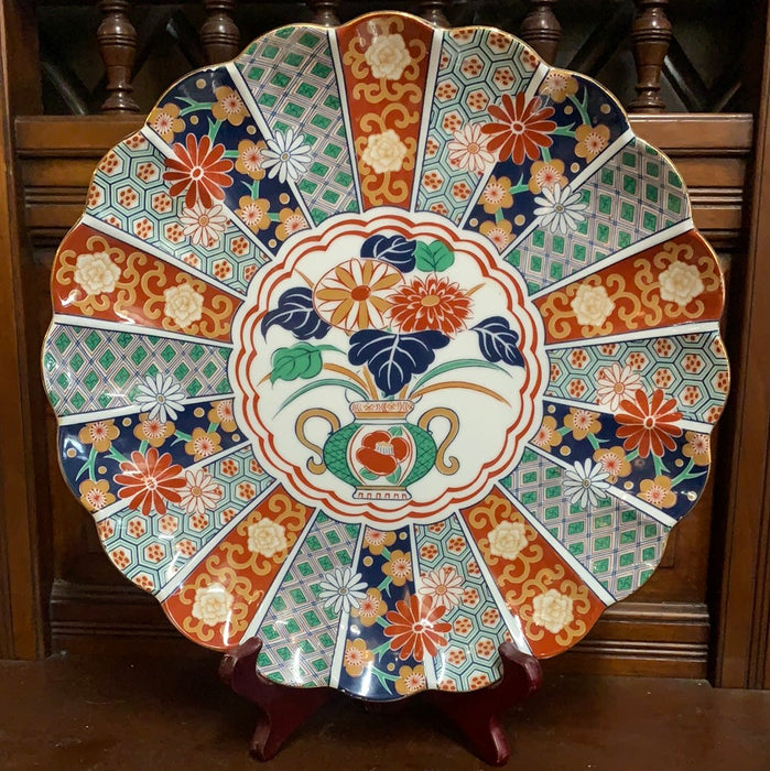 12" IMARI STYLE PLATTER