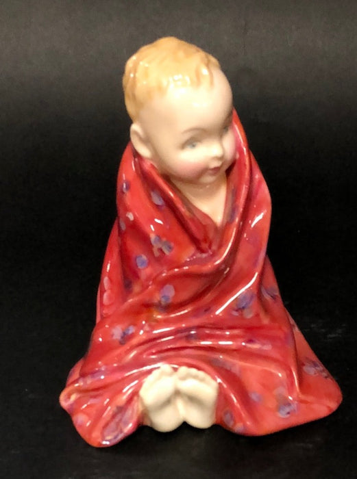 SMALL BOY WITH RED BLANKET ROYAL DOULTON