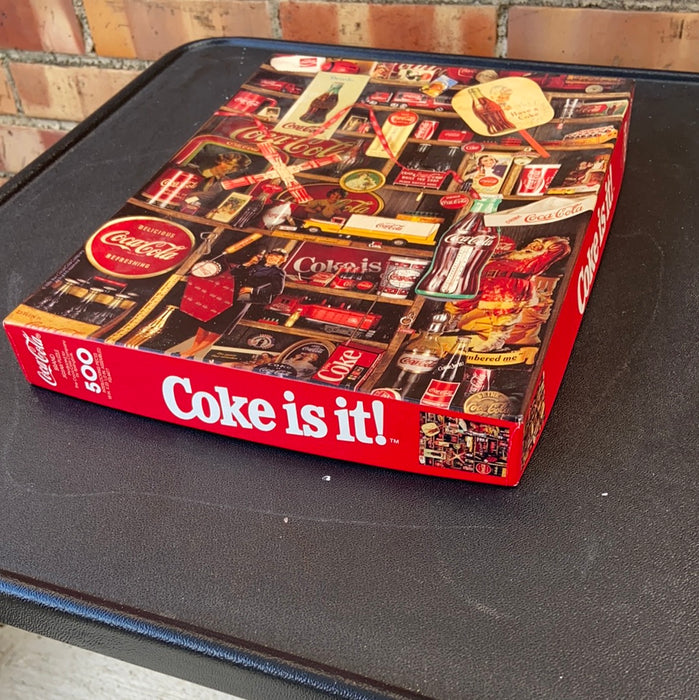 COKE IS IT! 500 PIECE PUZZLE