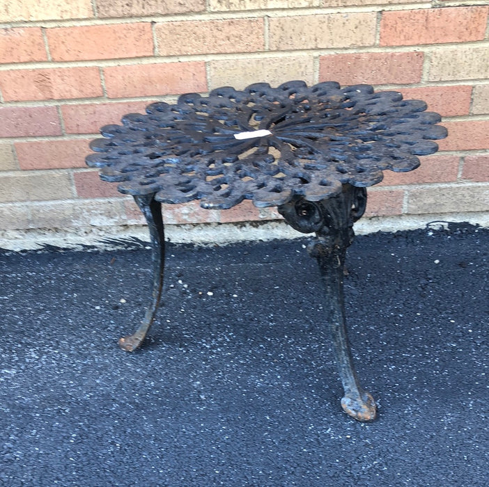 CAST IRON SIDE TABLE