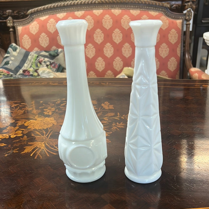 MILK GLASS BUD VASE EACH