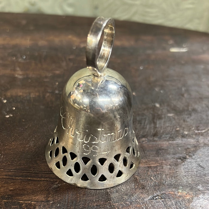 SMALL SILVER METAL BELL