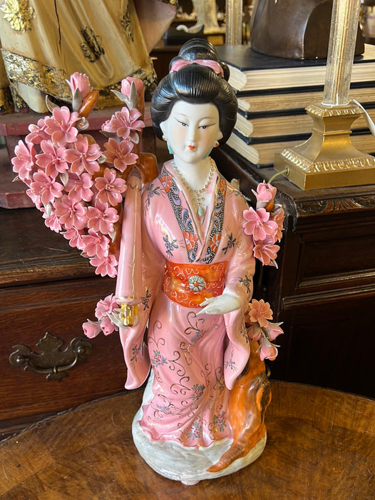 PINK CHINESE LADY FIGURE - EACH