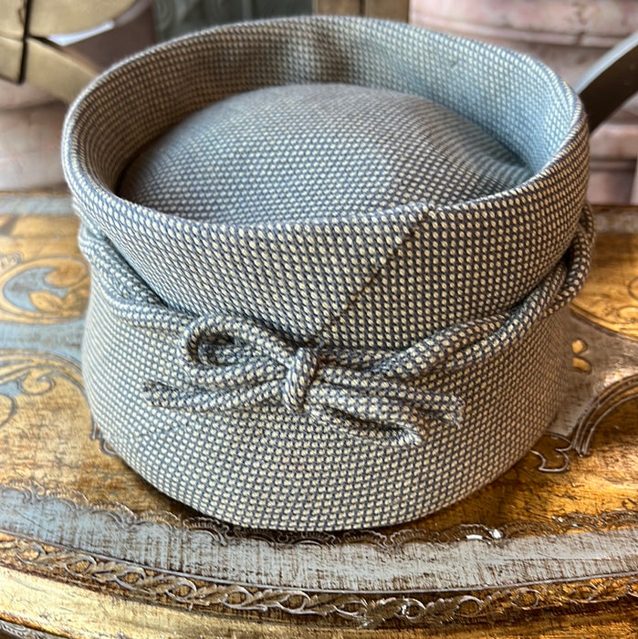 TWEED PILLBOX HAT