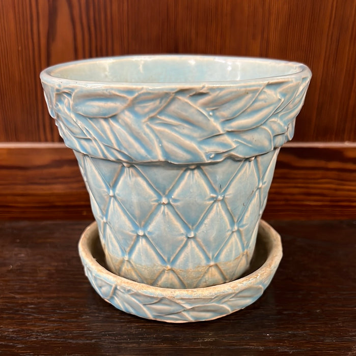 MINI 4.5" MCCOY LIGHT BLUE PLANTER