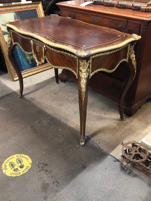 ROSEWOOD WITH GILT ORMOLU FRENCH LADIES WRITING DESK