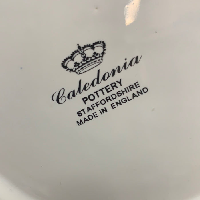 CALEDONIA ENGLISH FLORAL STAFFORDSHIRE PITCHER