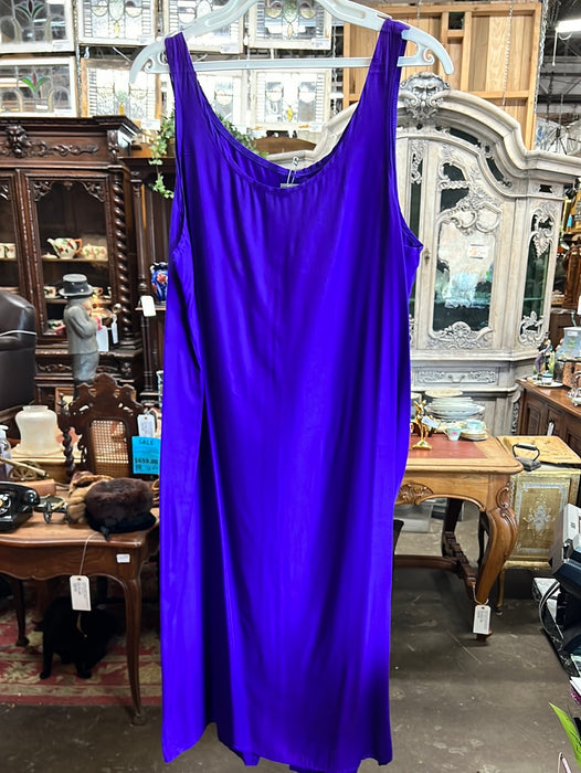 SIMPLE PURPLE SLIP DRESS