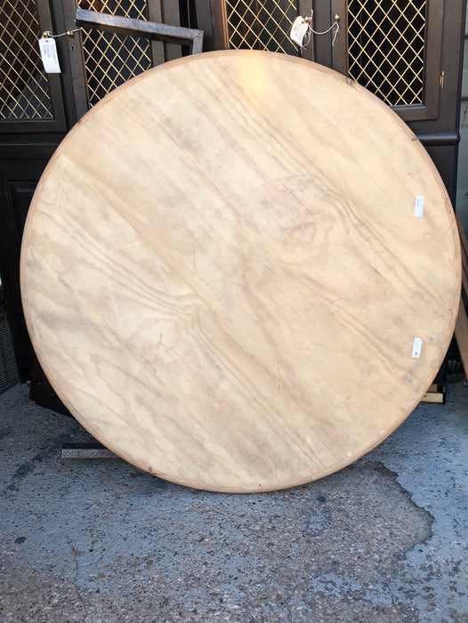 LARGE ROUND RAW TABLE TOP