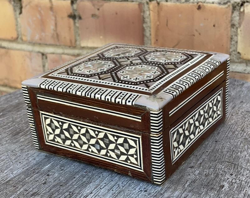 EGYPTIAN INLAID BOX