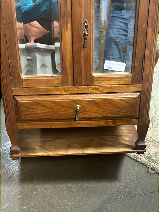 OAK WALL CABINET