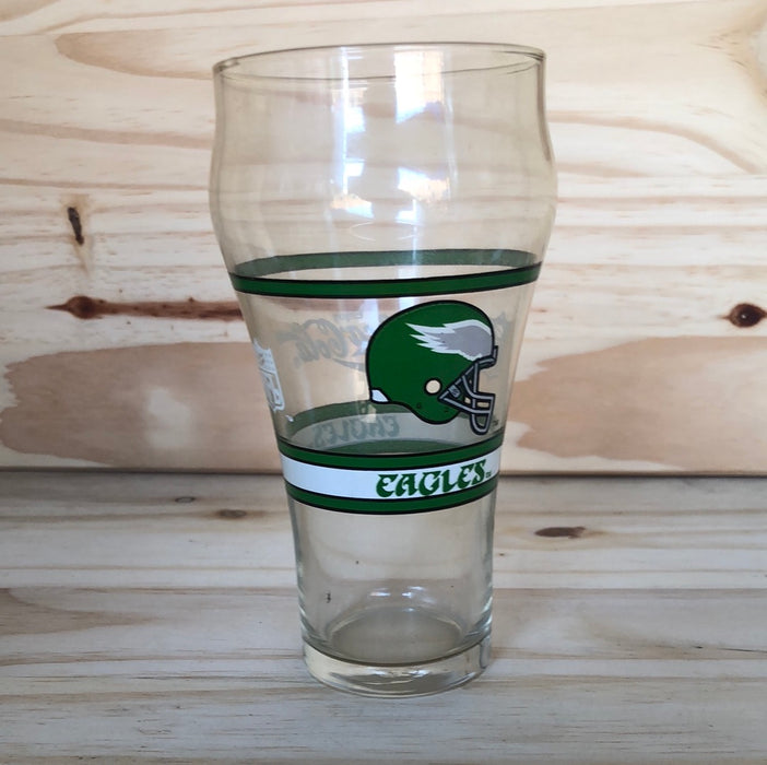 Eagles NFL Coca-Cola glass