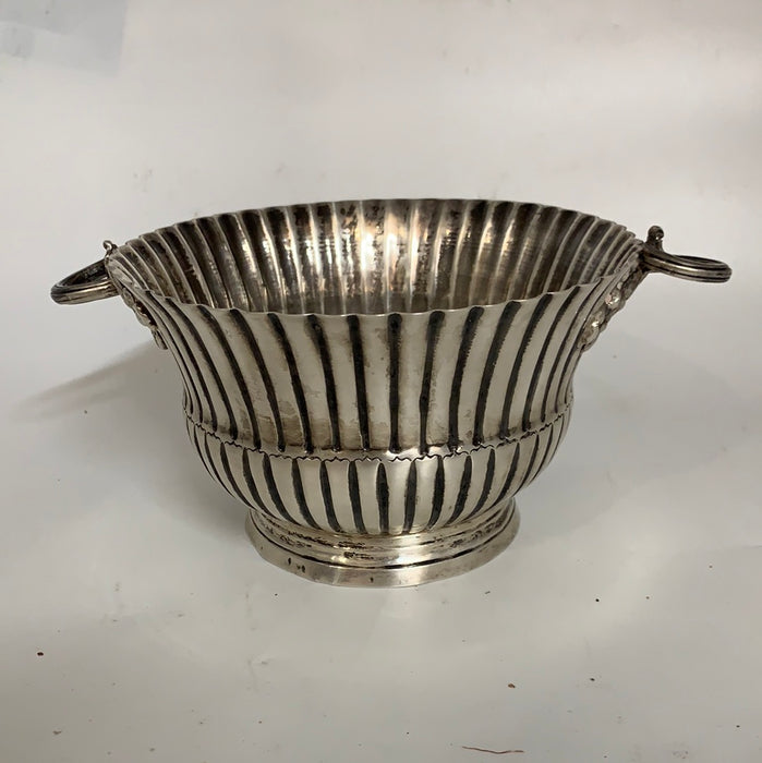 SANBORNS MEXICO STERLING SILVER REEDED BOWL