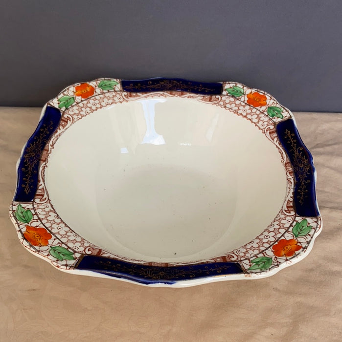 POLYCHROME ENGLISH BOWL