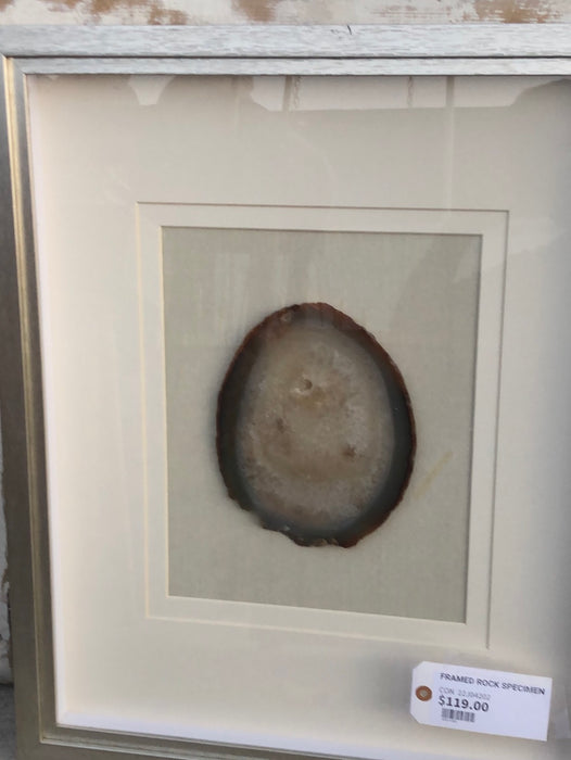 FRAMED ROCK SPECIMEN