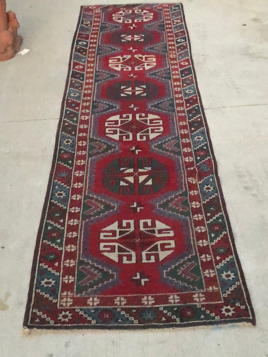 PERSIAN HAND TIED RUNNER