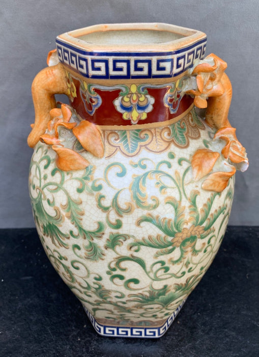 AS FOUND CRACKLED PORCELAIN VASE